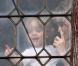Angelina Jolie et ses jumeaux - Knox Leon et Vivienne Marcheline -, dans leur hôtel de Venise, le 5 avril 2010.