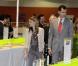 Letizia et Felipe d'Espagne à Ciudad Real en Espagne, le 11 mai 2010