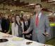 Letizia et Felipe d'Espagne à Ciudad Real en Espagne, le 11 mai 2010