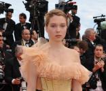 Léa Seydoux lors de l'inauguration du 63e festival de Cannes le 12 mai 2010
