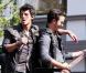 Les Jonas Brothers donnent un concert gratuit en plein air à Los Angeles, le samedi 15 mai.