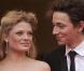Mélanie Thierry et Raphaël lors de la montée des marches de l'équipe du film La Princesse de Montpensier. Le 16 mai à Cannes