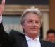 Alain Delon au côté de sa fille Anouchka lors du 63ème Festival de Cannes en mai 2010