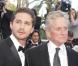 Shia LaBeouf et Michael Douglas lors du 63ème Festival de Cannes en mai 2010