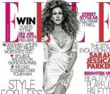 Sarah Jessica Parker en couverture du ELLE Afrique du Sud du mois de juin 2010