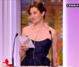 Emmanuelle Devos a remis le prix du scénario à Poetry 