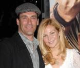 Jon Hamm et Jennifer Westfeld lors de l'avant-première de Get him to the Greek à Los Angeles 25 mai 2010 
