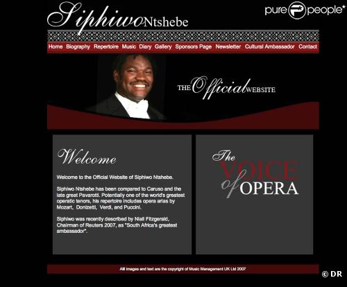 Siphiwo Ntshebe, ténor prometteur qui devait inaugurer la Coupe du monde 2010, est décédé le 25 mai 2010 dans sa 36e année...