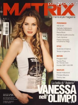 Vanessa Hessler dans Matrix Magazine