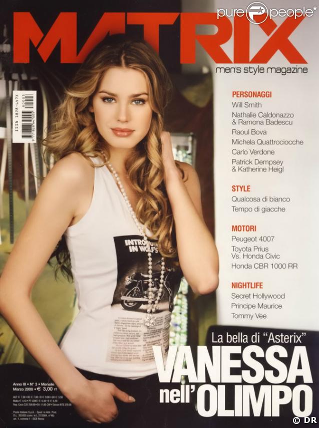 Vanessa Hessler dans Matrix Magazine