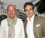 Thierry Saussez et Jean-Christophe Fromentin, maire de Neuilly, lors de la Fête du Printemps, le 29 mai 2010 