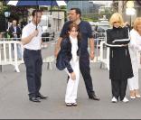 Isabelle Bouysse et Sylvie Vartan lors d'un concours de 