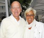 Thierry Saussez et sa femme lors d'un concours de 