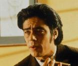 Benicio Del Toro dans Snatch, avec un doigt en moins<br />