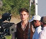 Robert Pattinson sur le tournage de  Water for Elephants , à Los Angeles, le 4 juin 2010 !
