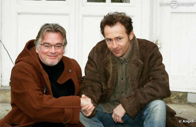 Christian Rauth et Daniel Rialet, héros de la série  Père et Maire , ici en 2004
