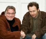 Christian Rauth et Daniel Rialet, héros de la série <i>Père et Maire</i>, ici en 2004