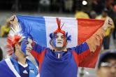 Les supporters des Bleus...