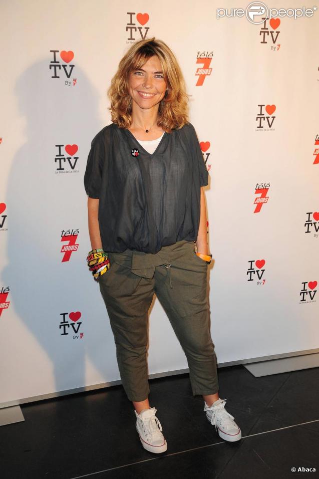 Nathalie Vincent à la soirée de la télévision au Showcase à Paris. Le 15 juin 2010