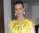 Le top model allemand Heidi Klum