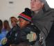 Réunis pour la première fois en "mission" à l'étranger, les princes Harry et William de Galles étaient jeudi 17 juin 2010 en visite au Lesotho.