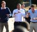 Réunis pour la première fois en "mission" à l'étranger, les princes Harry et William de Galles étaient jeudi 17 juin 2010 en visite au Lesotho. Ils ont multiplié les jeux avec des enfants atteints du VIH. 