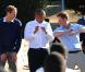 Réunis pour la première fois en "mission" à l'étranger, les princes Harry et William de Galles étaient jeudi 17 juin 2010 en visite au Lesotho. Ils ont multiplié les jeux avec des enfants atteints du VIH. 