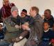 Réunis pour la première fois en "mission" à l'étranger, les princes Harry et William de Galles étaient jeudi 17 juin 2010 en visite au Lesotho.