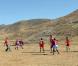 Réunis pour la première fois en "mission" à l'étranger, les princes Harry et William de Galles étaient jeudi 17 juin 2010 en visite au Lesotho.