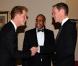 Réunis pour la première fois en "mission" à l'étranger, les princes Harry et William de Galles étaient jeudi 17 juin 2010 en visite au Lesotho.