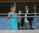Simon Cowell et Amanda Holden à Ascot le 16 juin 2010 