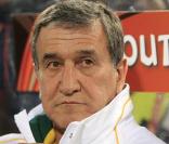 Le sélectionneur de l'équipe sud-africaine, Carlos Alberto Parreira 