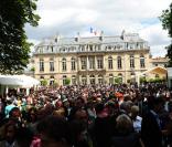 La garden party de l'Elysée le 14 juillet 2009