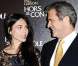 Mel Gibson et Oksana Grigorieva à l'époque de leur romance...