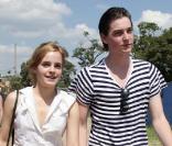 Festival de Glastonbury, samedi 26 juin : Emma Watson et son boyfriend George Craig 