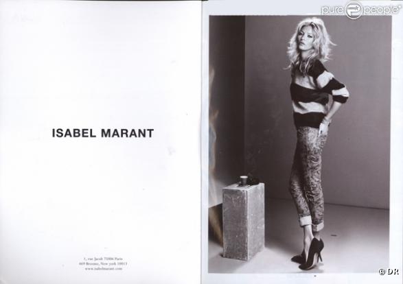Kate Moss pour Isabelle Marant