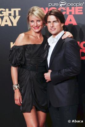 Cameron Diaz et Tom Cruise à la première de Night and Day