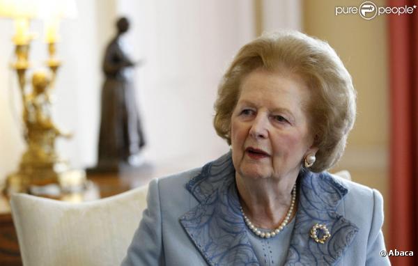 Margaret Thatcher en 2010 