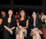 Sabrina Ouazani, Linh-Dan Pham, Shirley Bousquet et Anggun au défilé Georges Hobeika, le 5 juillet.
