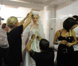 Backstage du défilé Georges Hobeika, le 5 juillet.