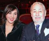 Philippe Noiret et sa petite-fille Déborah Grall.