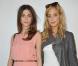 Elisa Sednaoui et Nora Arnezeder à l'inauguration de la boutique Lyubov, à Paris, le 7 juillet 2010.