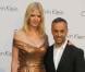 Lara Stone et Francisco Costa lors de la soirée World Of Calvin Klein à Berlin, le 7 juillet 2010 