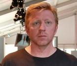 Boris Becker et son fils aîné Noah lors du défilé Rena Lange, le 8 juillet 2010 à Berlin