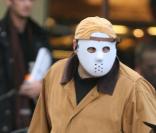 James Gandolfini et son masque de Vendredi 13<br />