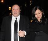 James Gandolfini et sa femme Deborah Lin<br />