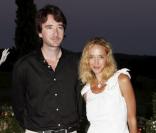 Hélènes de Fougerolles et Antoine Arnault à la Dior Party, au Country Club de Saint-Tropez, le 15/07/2010.