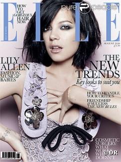 Lily Allen en couverture de Elle 
