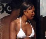 Naomi Campbell et son boyfriend Vladislav Doronin à Saint Tropez 