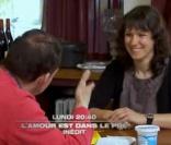 Freddy et Magalie dans L'Amour est dans le pré